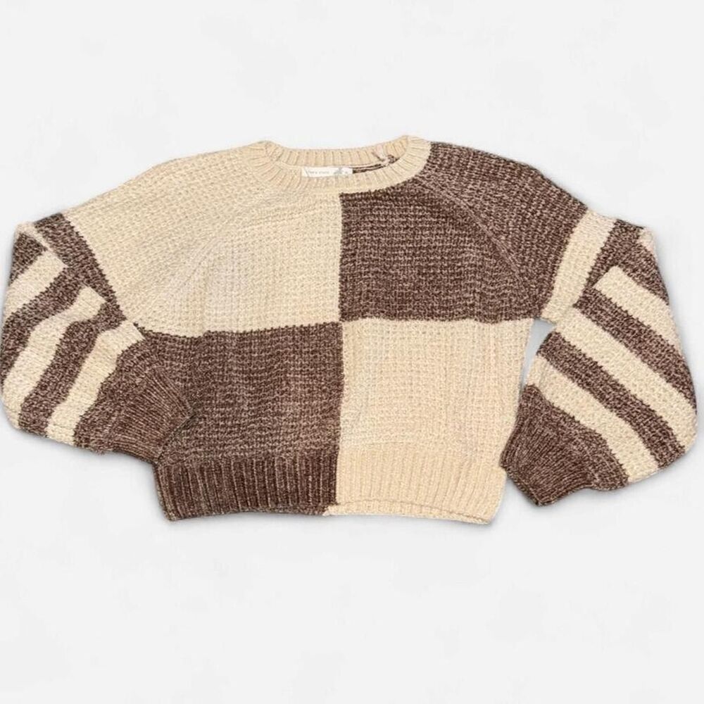 Altar-d-state Women's Tan and Cream Jumper